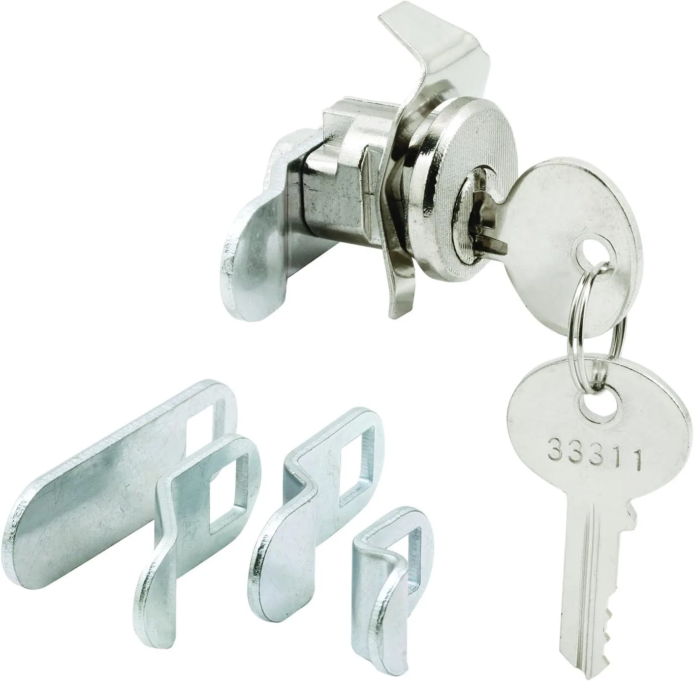 Most common type regular mailbox lock