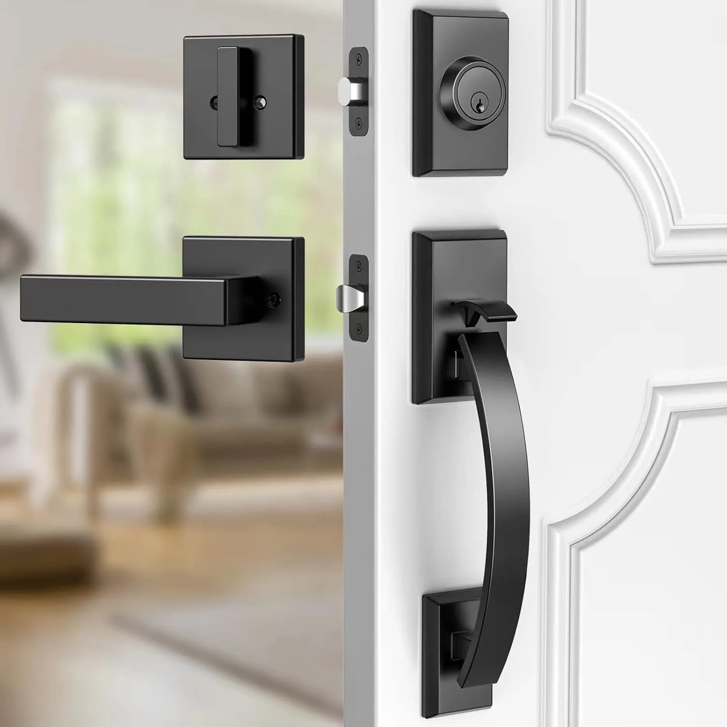 Handleset for front door